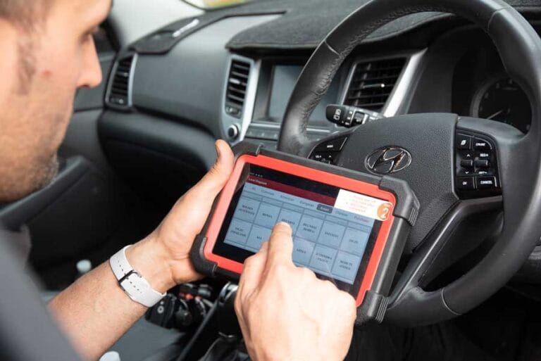 Hyundai diagnostic scan