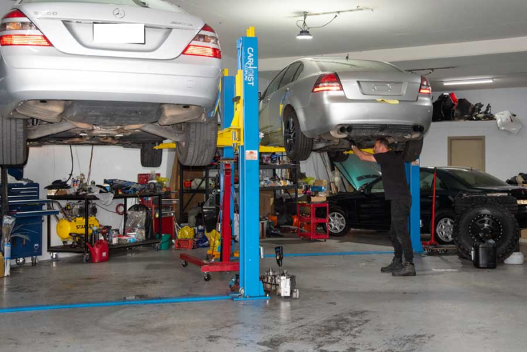 Ringwood mechanic workshop interior